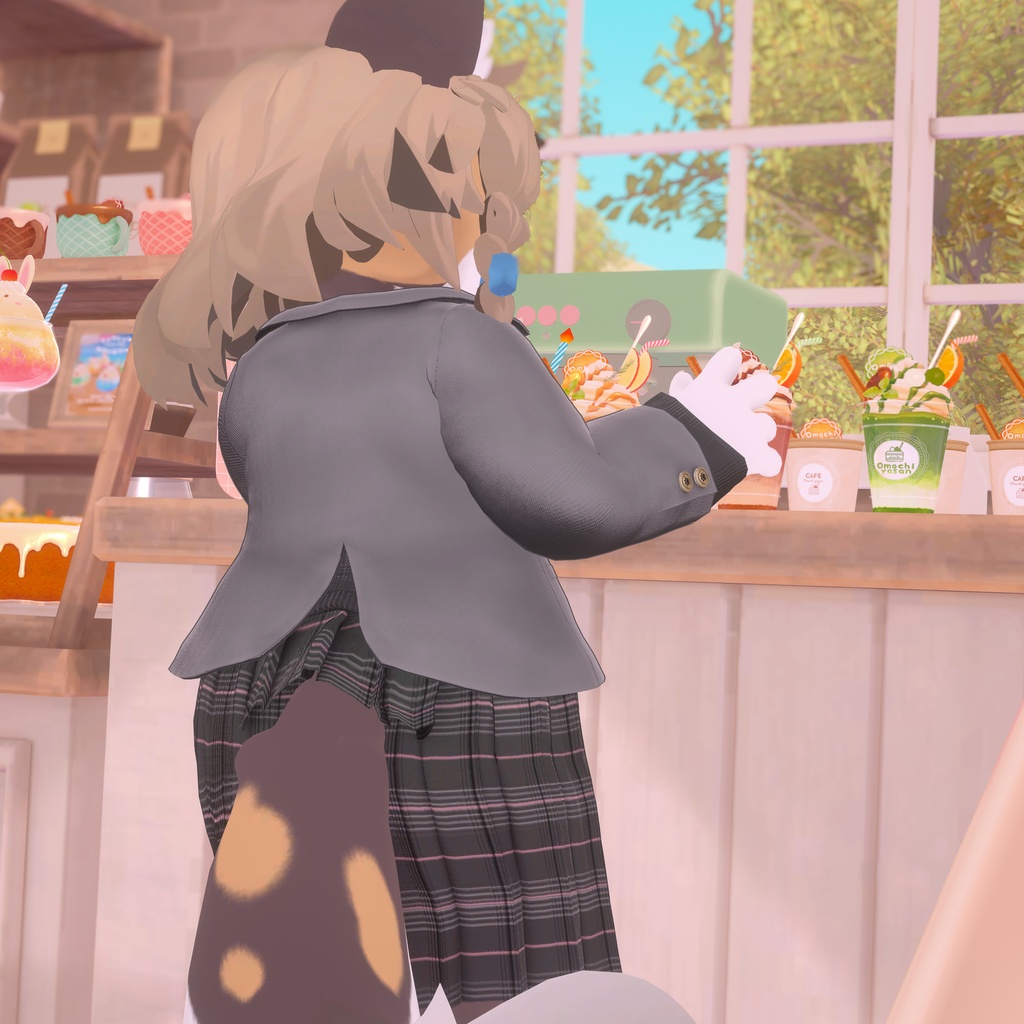 【けもの学園高等部】女子学生服