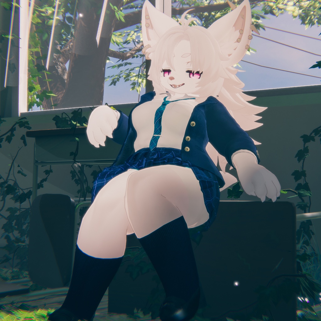 【けもの学園高等部】女子学生服