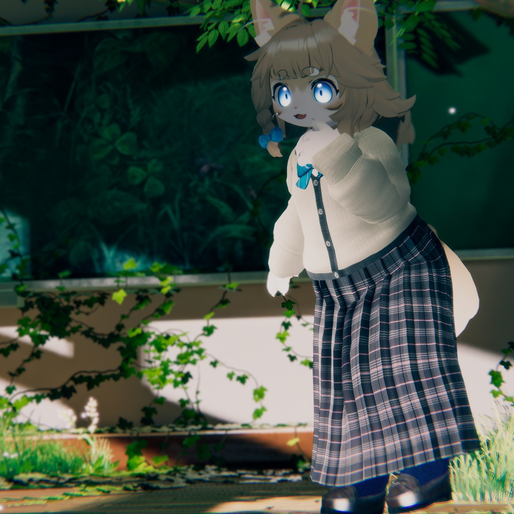 【けもの学園高等部】女子学生服