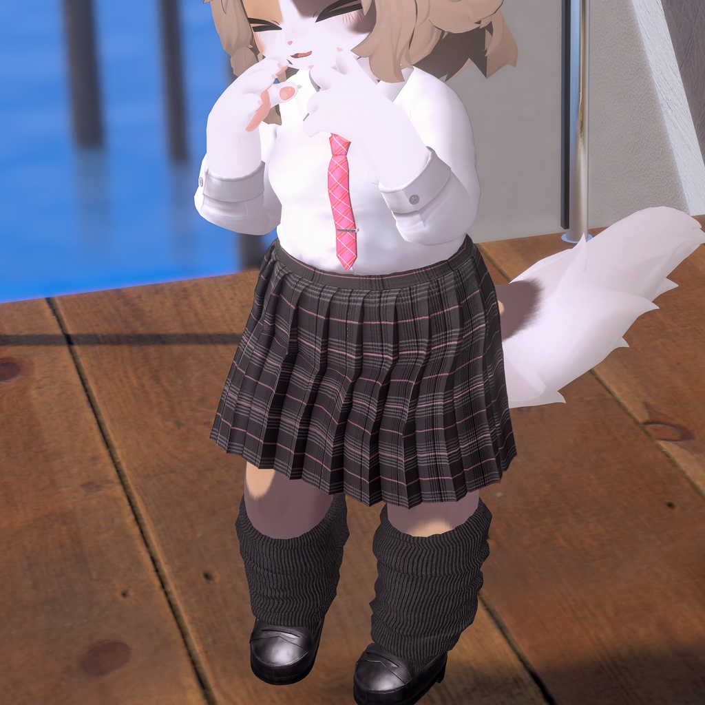 【けもの学園高等部】女子学生服