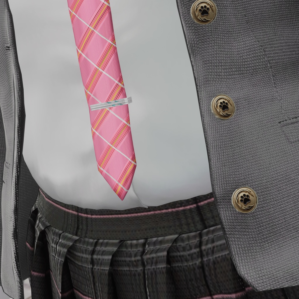 【けもの学園高等部】女子学生服