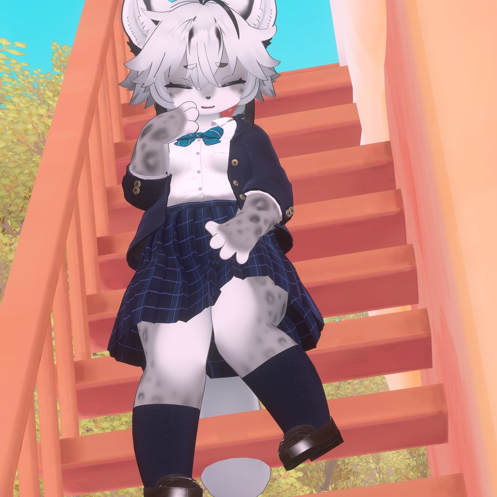 【けもの学園高等部】女子学生服