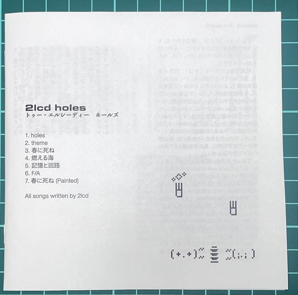 2lcd holes CD Edition