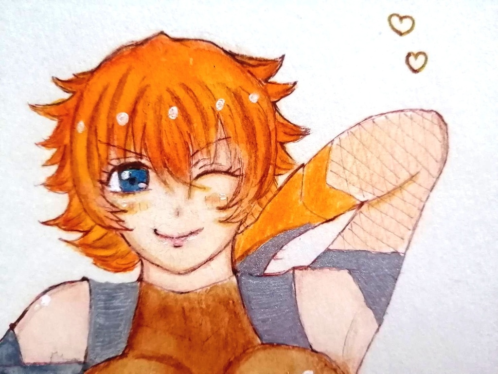 井河さくらB5サイズイラスト