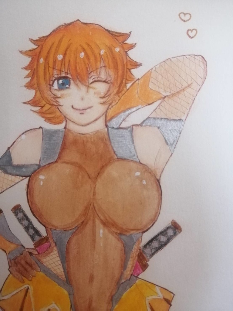 井河さくらB5サイズイラスト