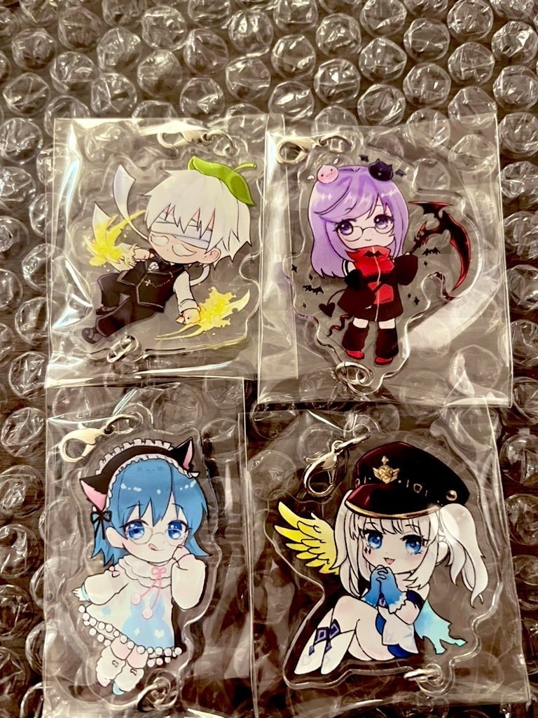 つながるアクキー ふ。