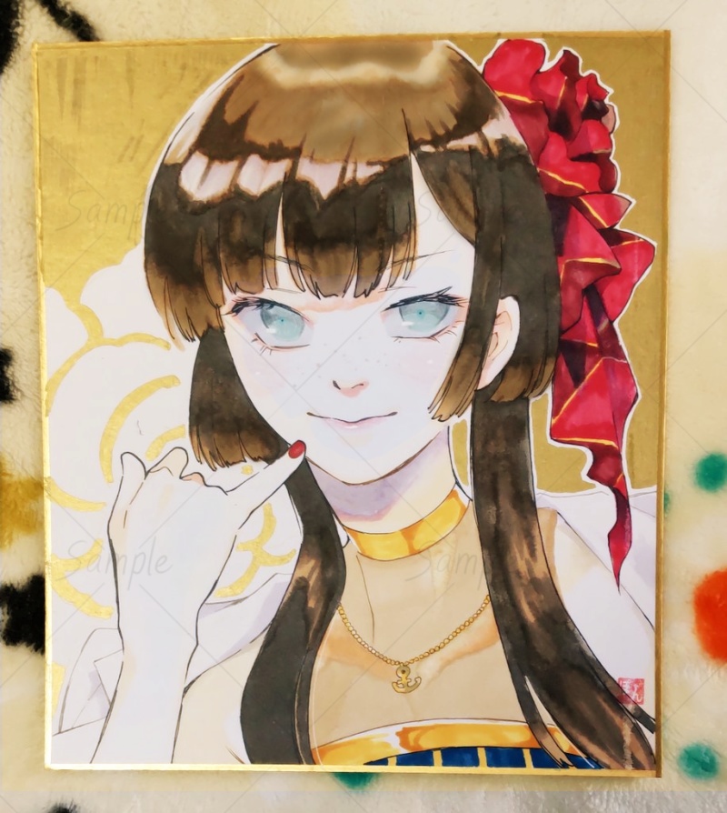 中色紙｜時には女優のように🌹モガドール