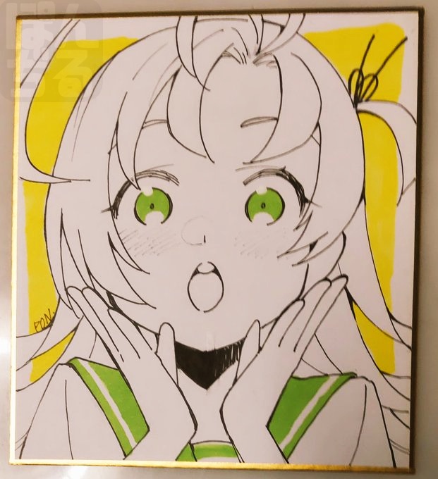 衣笠さんが呼んでるよ｜小色紙