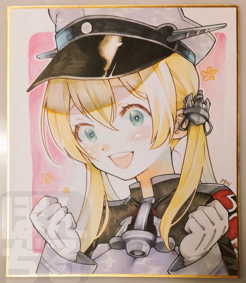 プリンツ・オイゲン｜中色紙