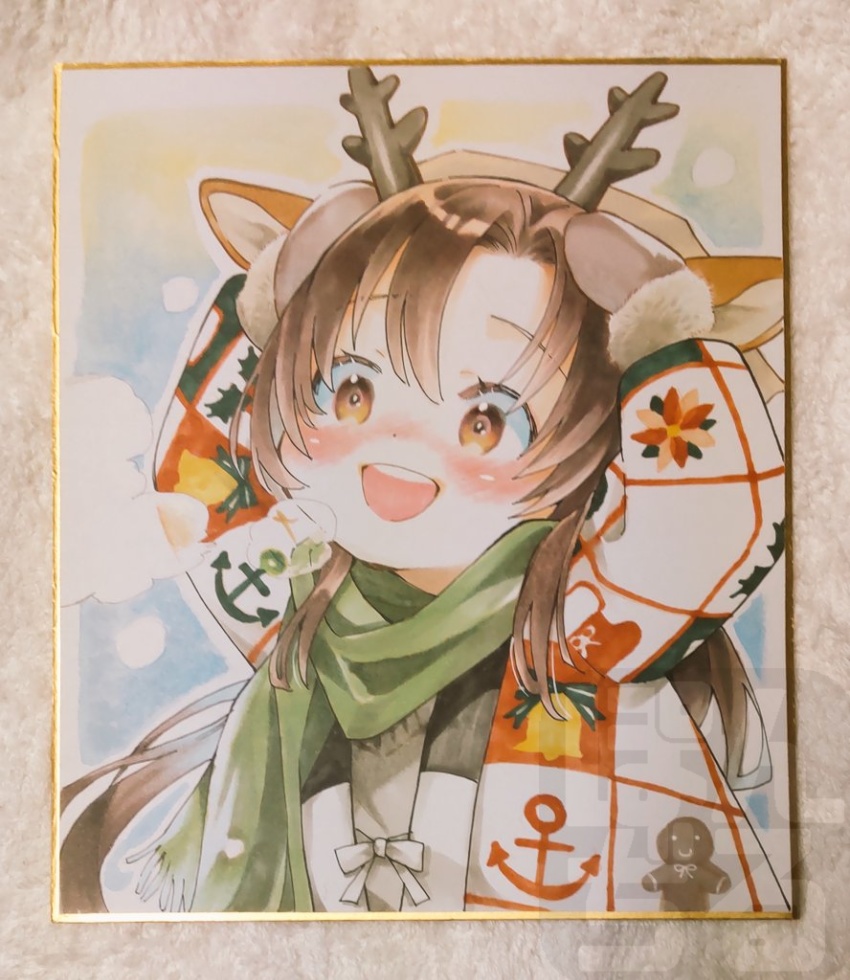 クリスマスだね野崎チャン！｜中色紙