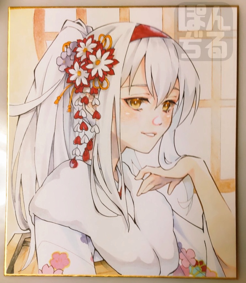 お振袖 翔鶴｜中色紙