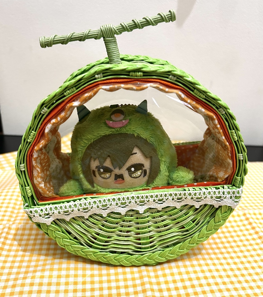 かごバッグ(メロン)