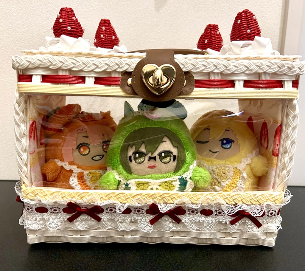 かごバッグ(ショートケーキ)