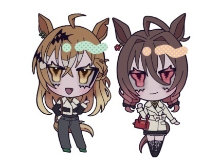 おめかしアクリルスタンド