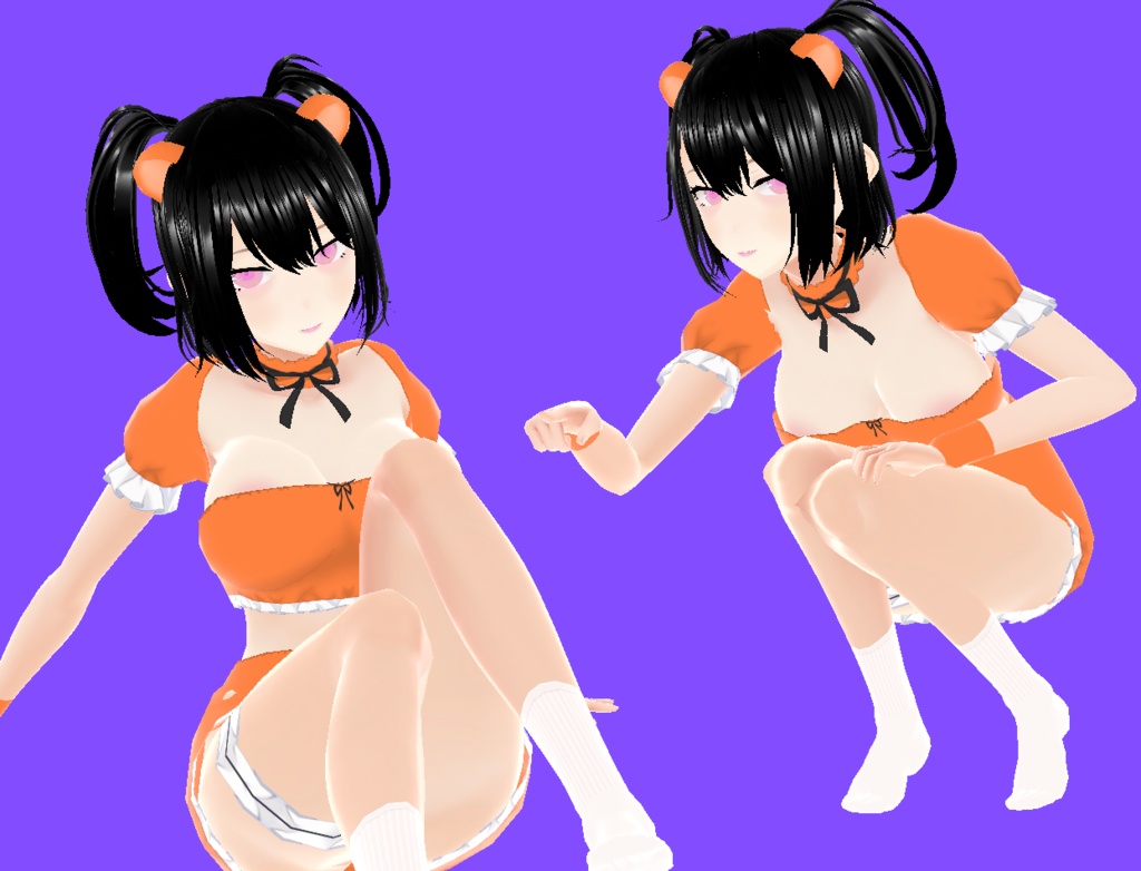 Vroid - Sleepy bear dreeses