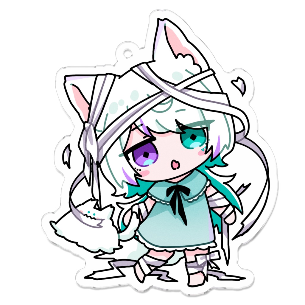 ハロウィンアクリルキーホルダー_ミイラ