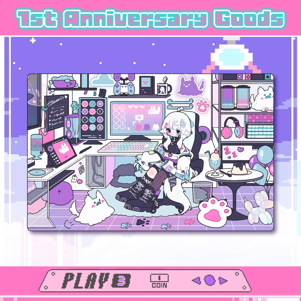 【受注生産】眠瑠おみ*1周年記念グッズコンプリートセット