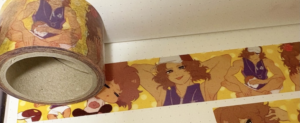 痛マスキングテープ「走馬灯にみる景色」