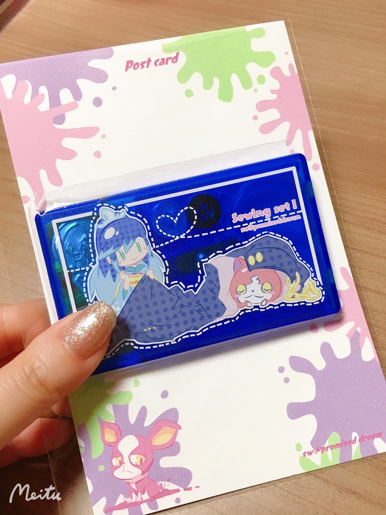 【残1】ミニソーイングセット(クリアブルー)