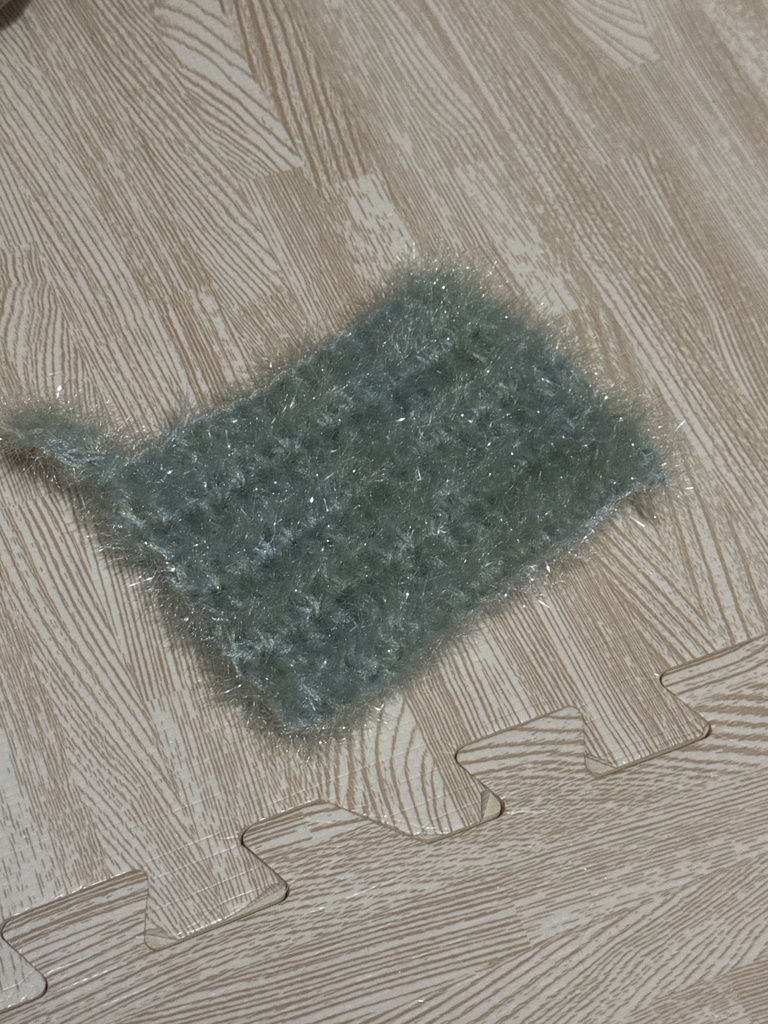 手編みのキッチンたわし