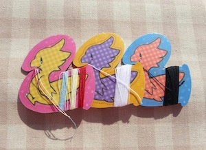 チョコボ糸巻き
