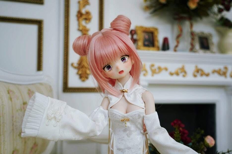 【imomodoll Amber】メイク済みヘッド / 16mmアイ・フォトカード付き