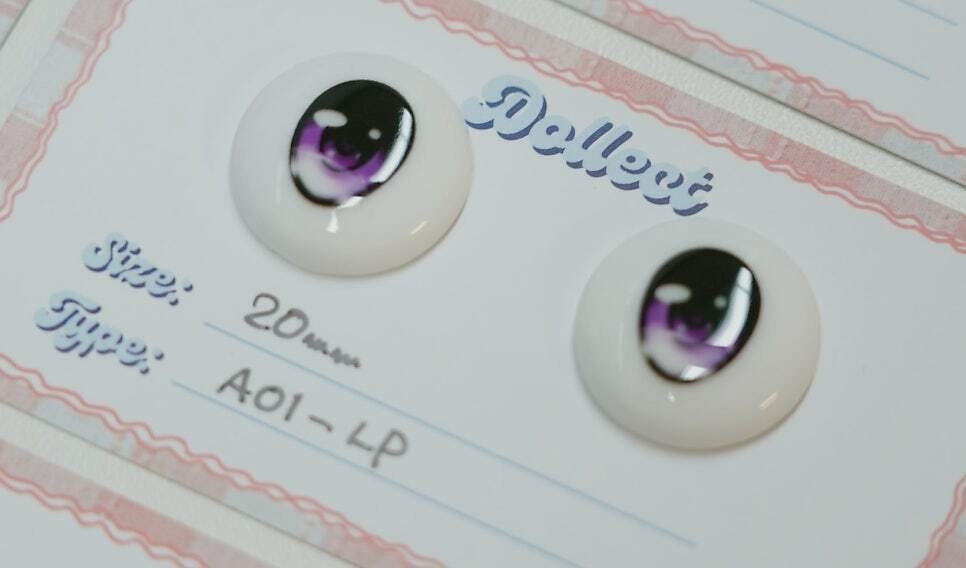 【A01 Lumi Type】アニメタイプ レジンアイ｜20mm / 全12色
