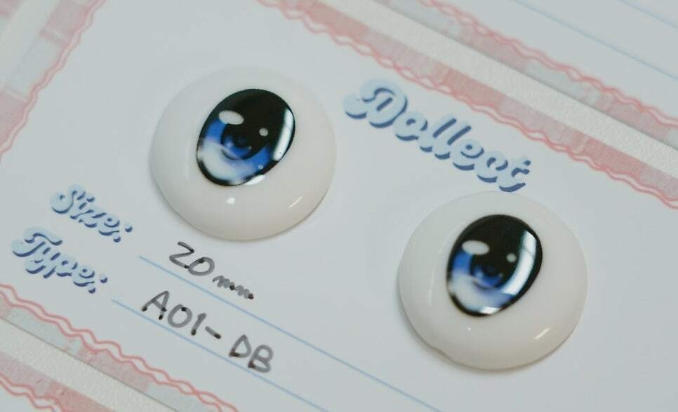 【A01 Lumi Type】アニメタイプ レジンアイ｜20mm / 全12色