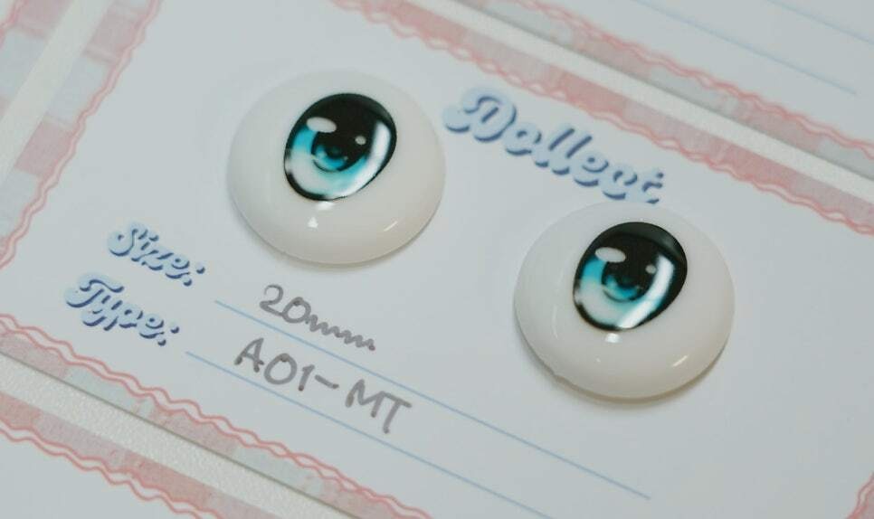 【A01 Lumi Type】アニメタイプ レジンアイ｜20mm / 全12色