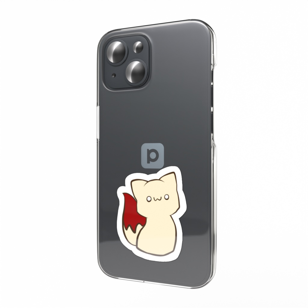 きちゅねのスマホステッカー