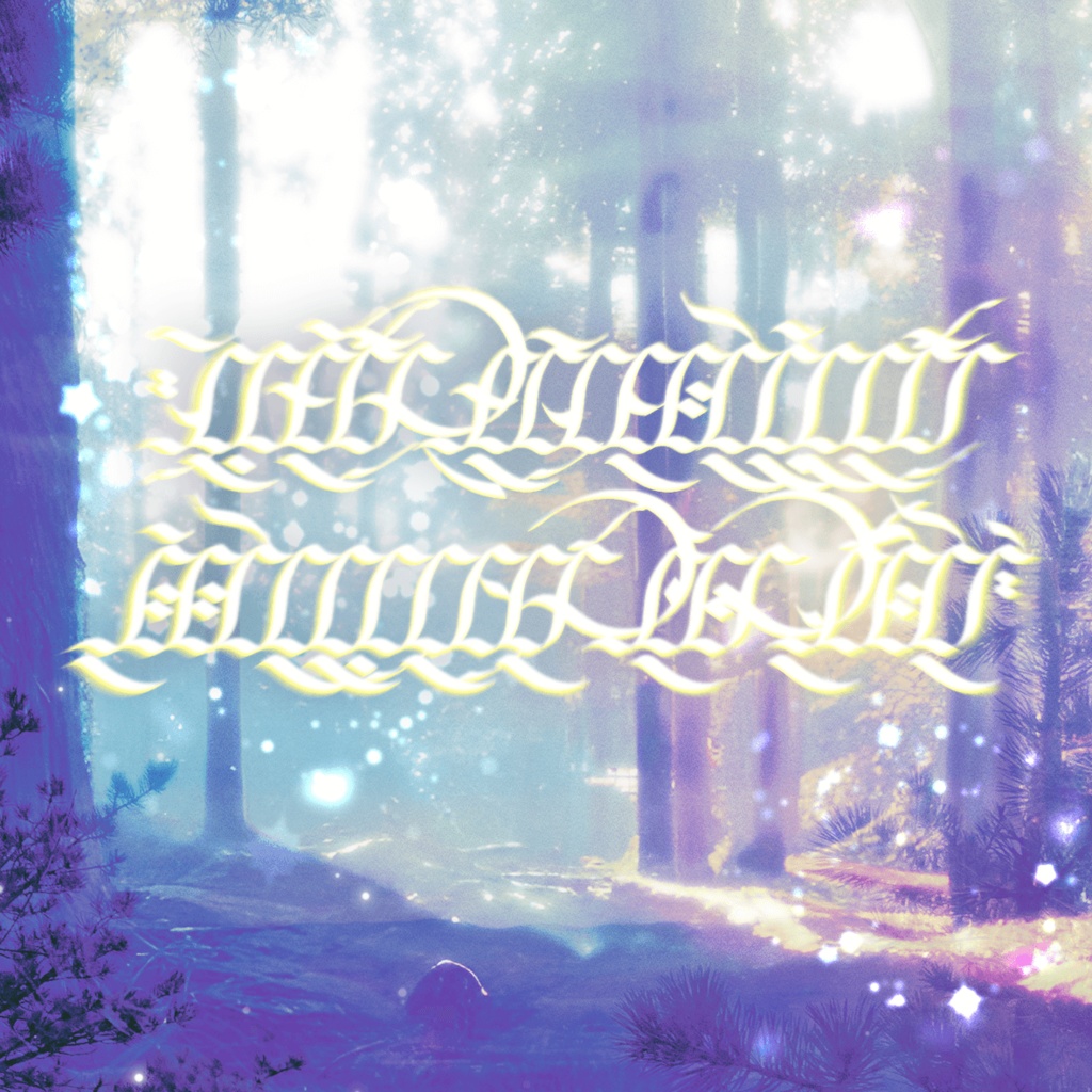 ブラックレターファンタジー文字フォント 6+6種