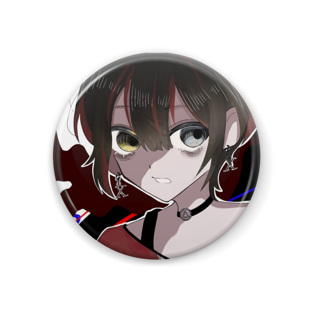 【非公式】にじさんじ ましろ缶バッジ