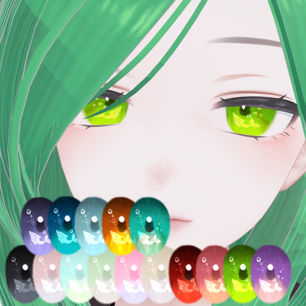 🐬Naia Eye texture🐬【13アバター対応】