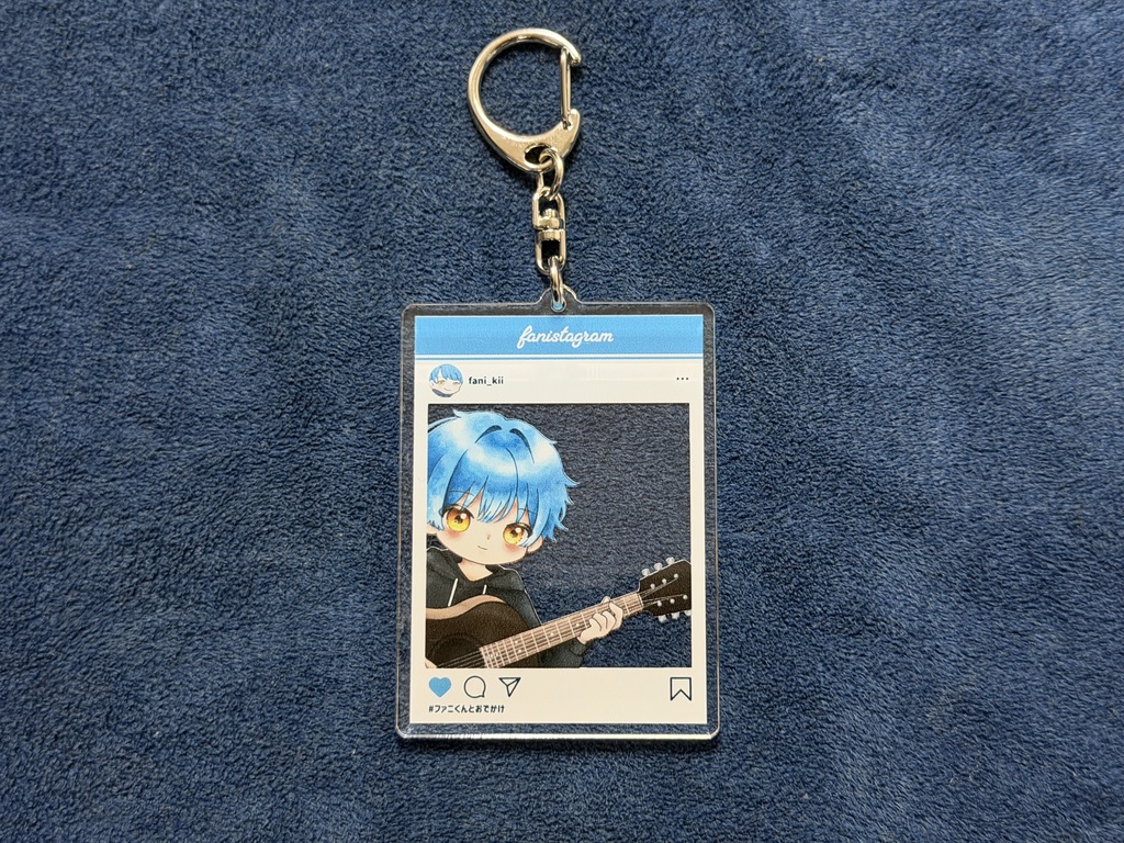 ファニくんのアクキー(SNS風)