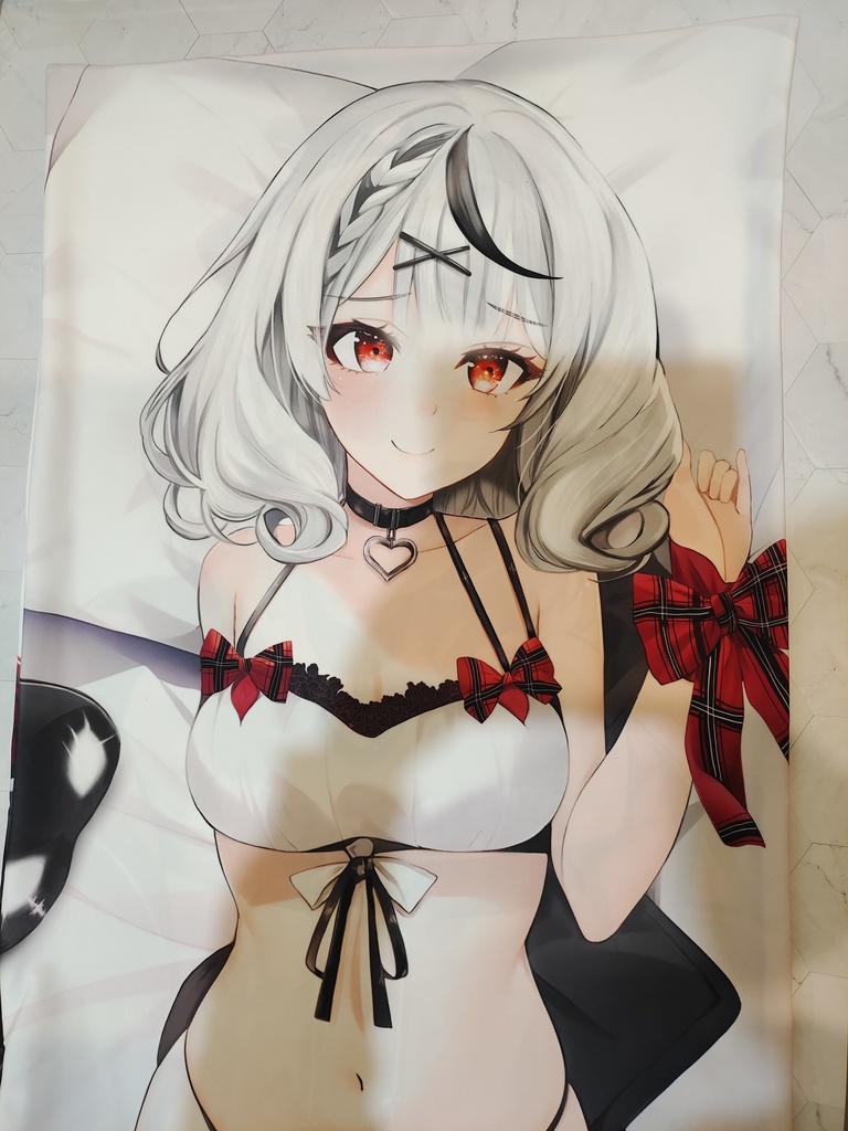 【再販】2024/2月20日23時59分受注まで 沙花叉クロヱ 抱き枕カバー hololive 色紙付き ホロライブ