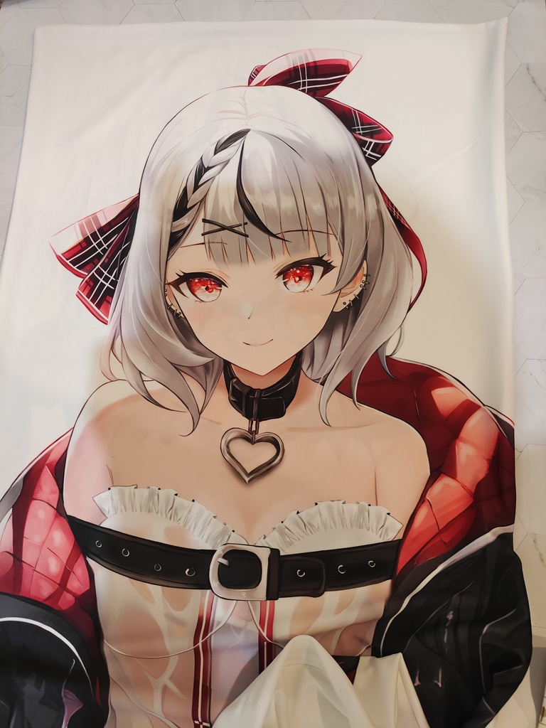 【再販】2024/2月20日23時59分受注まで 沙花叉クロヱ 抱き枕カバー hololive 色紙付き ホロライブ