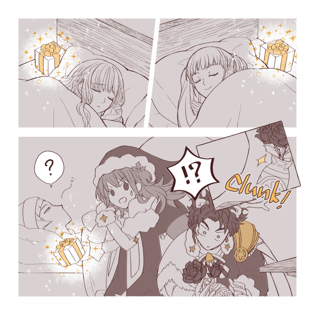 【新刊+グッズ】クリスマスブック&ステッカーセット