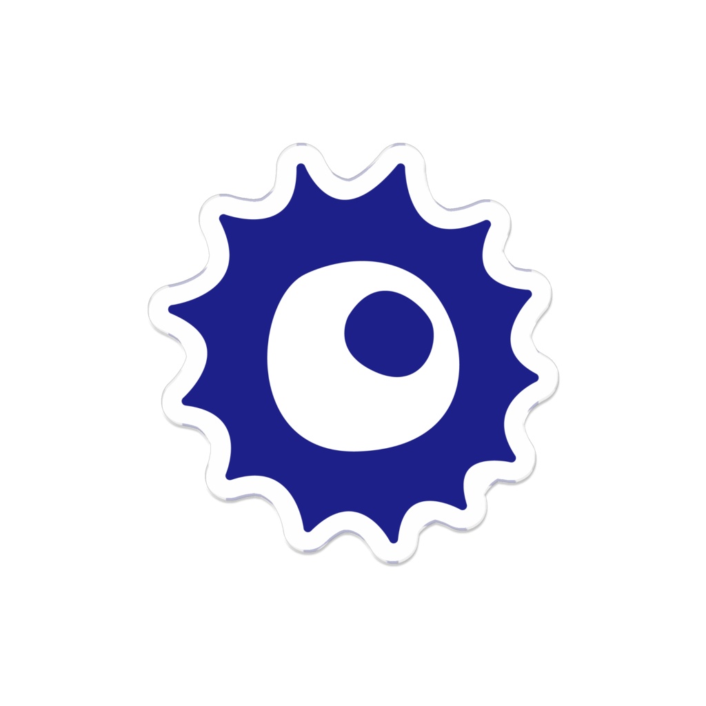 allergen0024　アクリルバッジ