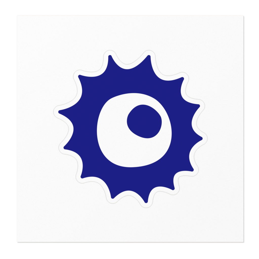 allergen0024ステッカー(7.5cm)