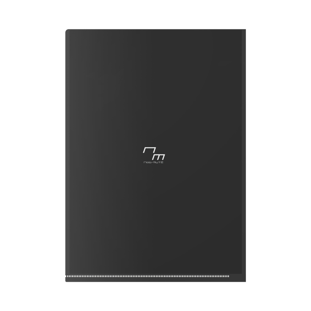 ヴィジュアル系バンドNot-MUTEクリアファイル - A4