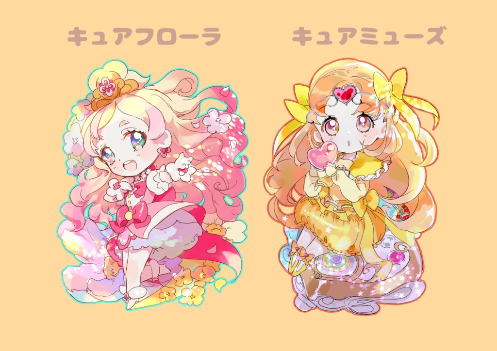 アクリルキーホルダー　フローラ　ミューズ