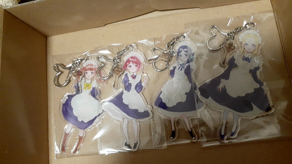 メイドさんアクリルキーホルダー