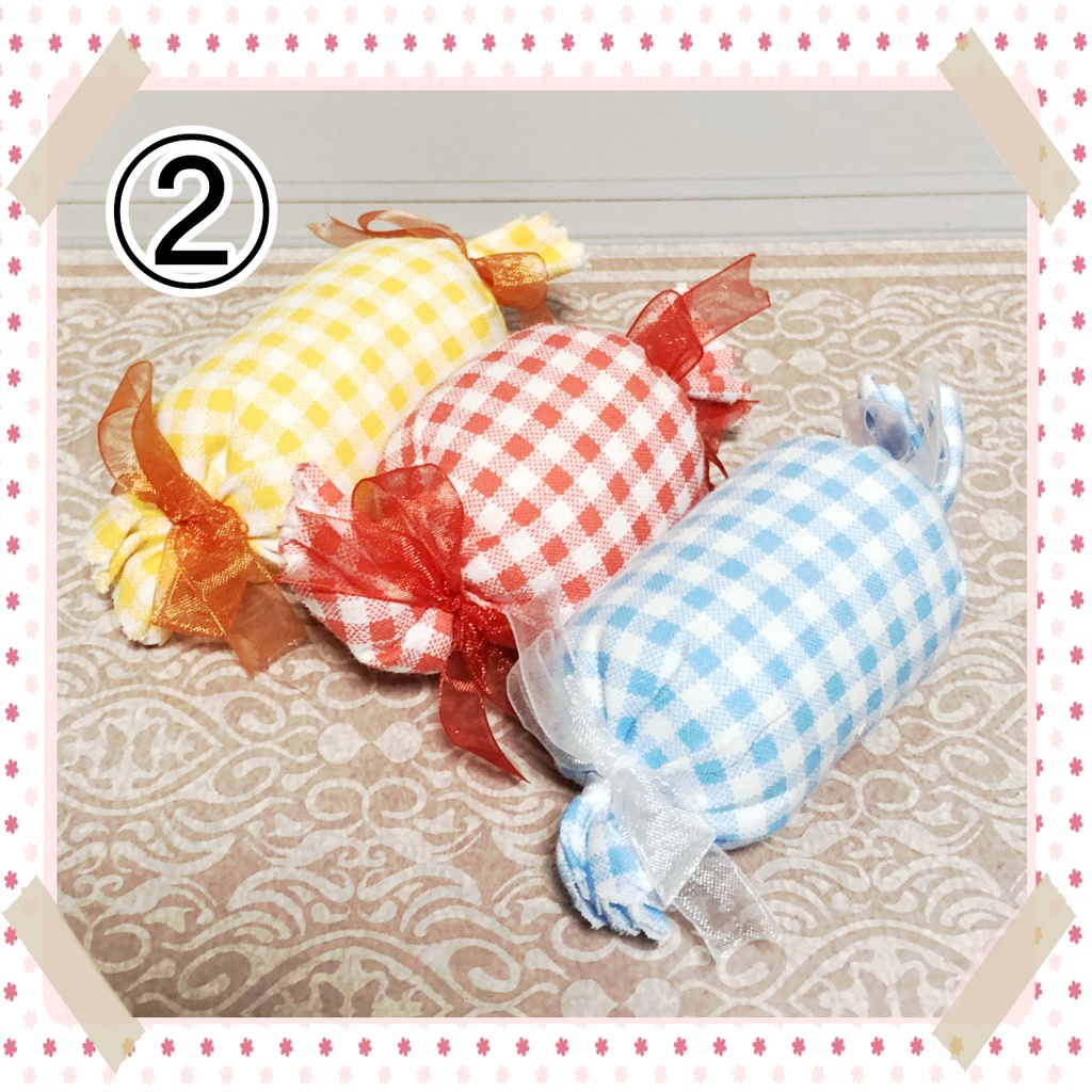 🍬 キャンディークッション 3個 set 🍬