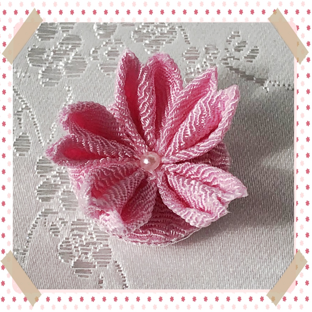 💛 つまみ細工(マグネット) 💛