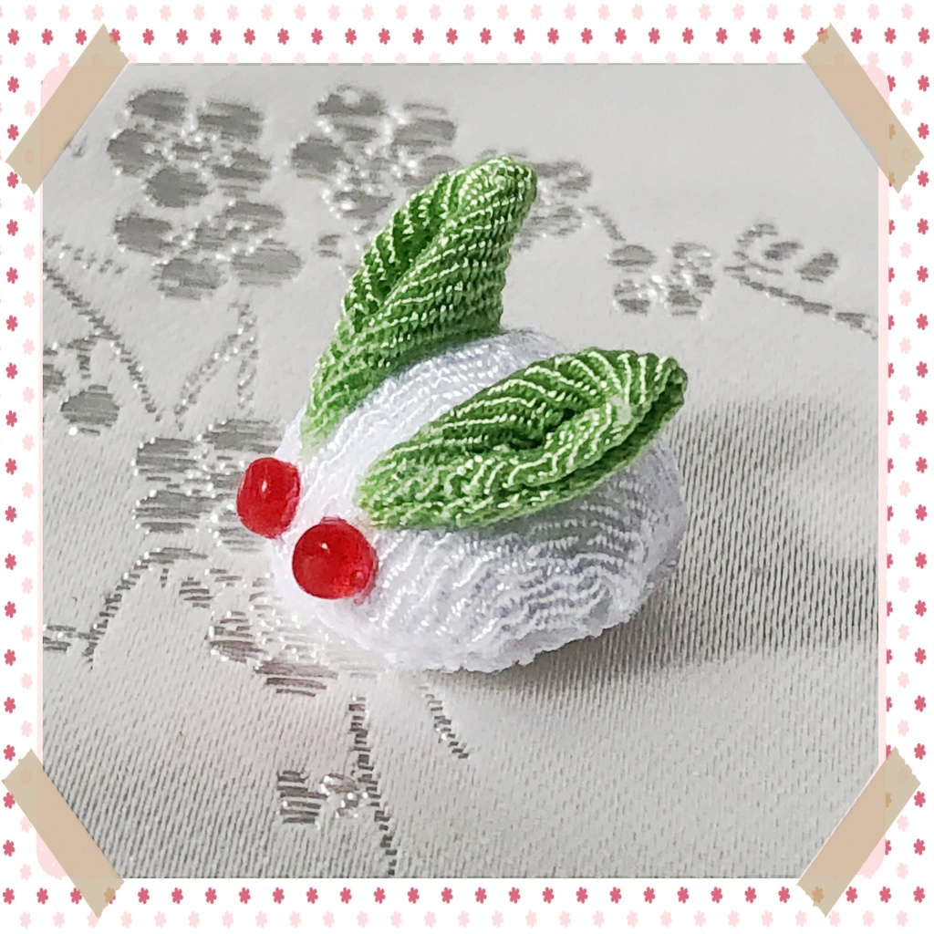 💛 つまみ細工(マグネット) 💛