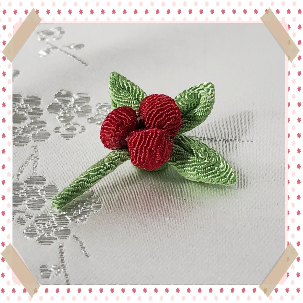 💛 つまみ細工(マグネット) 💛