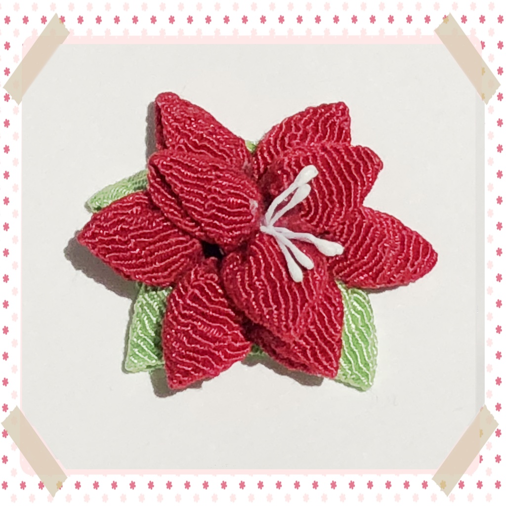 💛 つまみ細工(マグネット) 💛