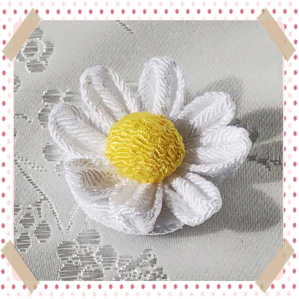 💛 つまみ細工(マグネット) 💛