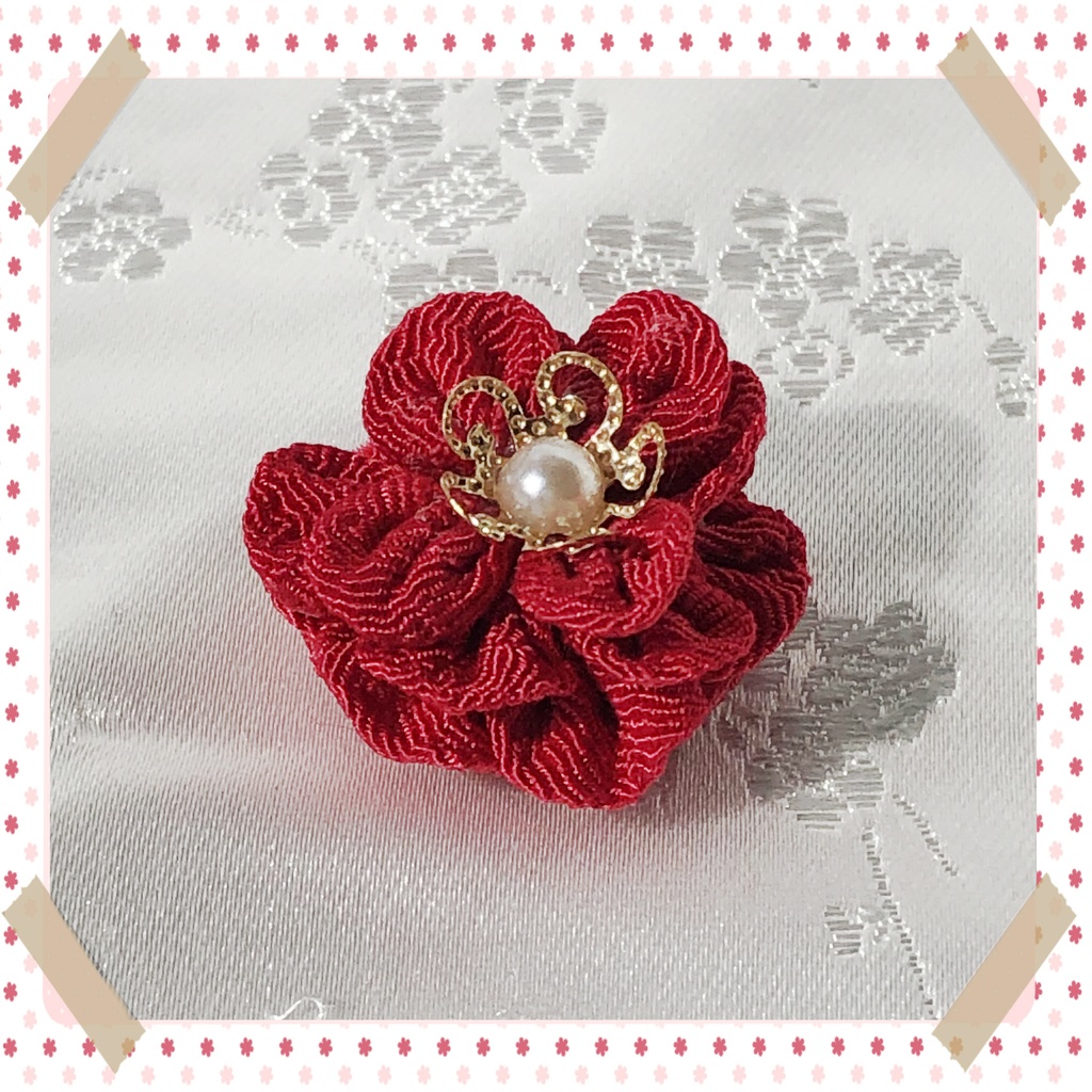 💛 つまみ細工&マグネット 💛