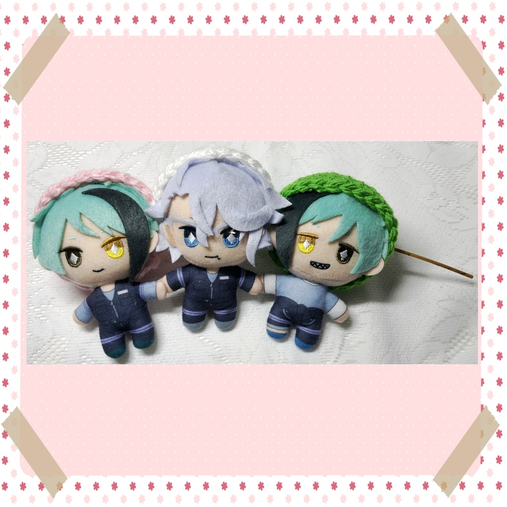 💙 三色団子の帽子 💙